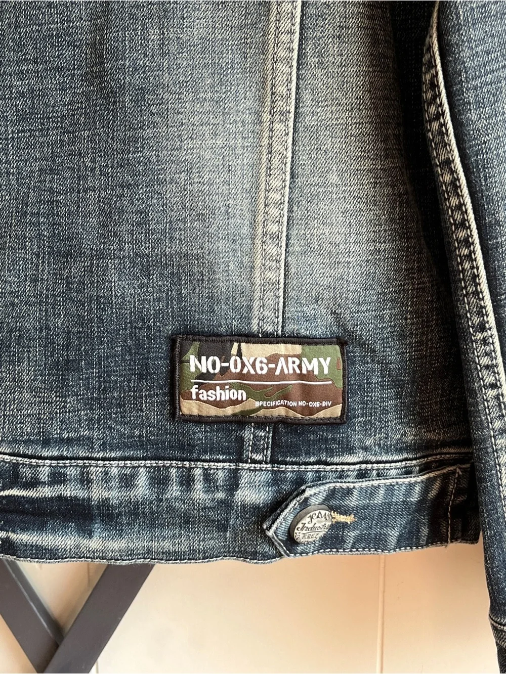 Washed Denim Jacket - Faded Blue